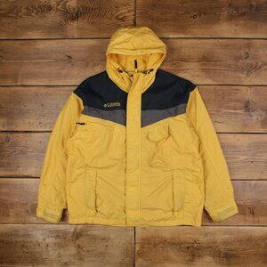 Vintage Columbia Outdoor Windbreaker Jacket – Yellow L